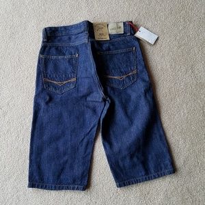 Men’s Springfield Dark Blue Denim Bermuda Shorts from England NWT